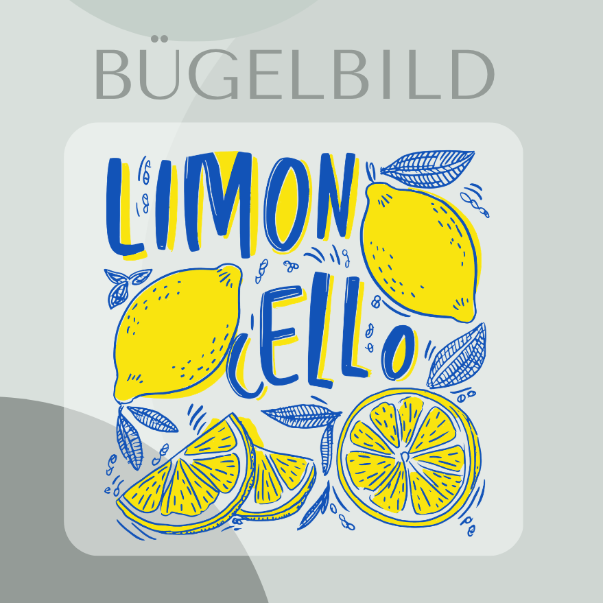 Limon-Cello - Bügelbild