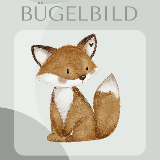 Bügelbild Fuchs