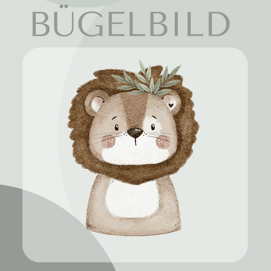 Bügelbild Löwe