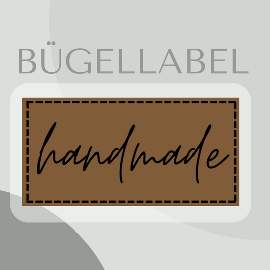 Bügellabel handmade