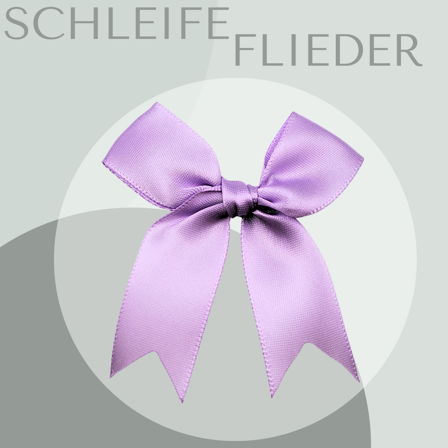 Schleife Groß in Flieder