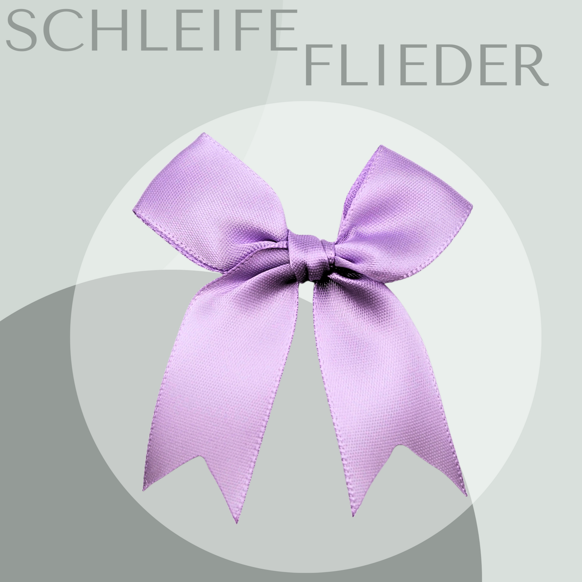 Schleife Groß in Flieder