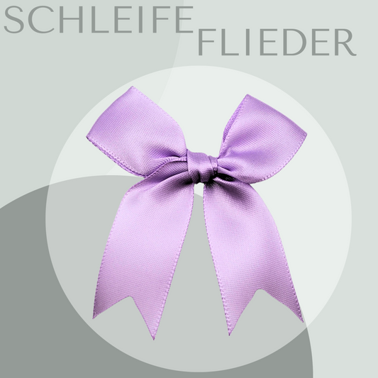 Schleife Groß in Flieder