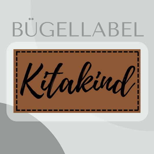 Bügellabel Kitakind