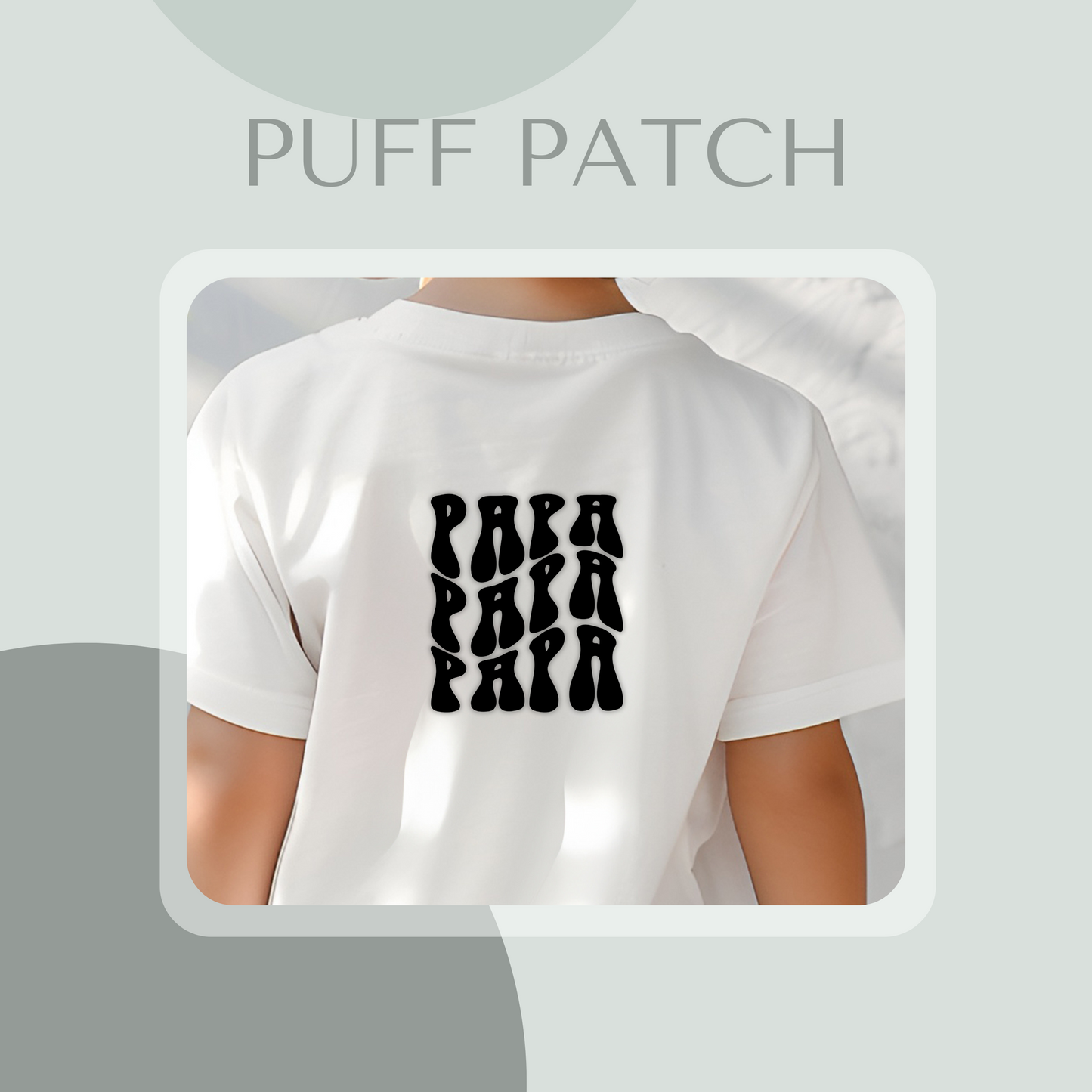 Papa wavy - Puff Patch