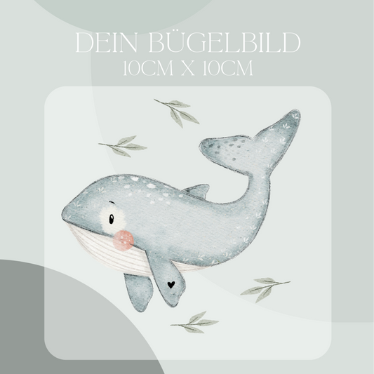 Wal Bügelbild