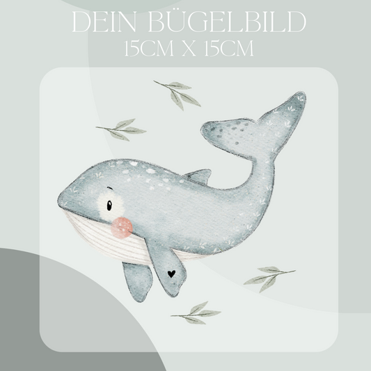 Wal Bügelbild