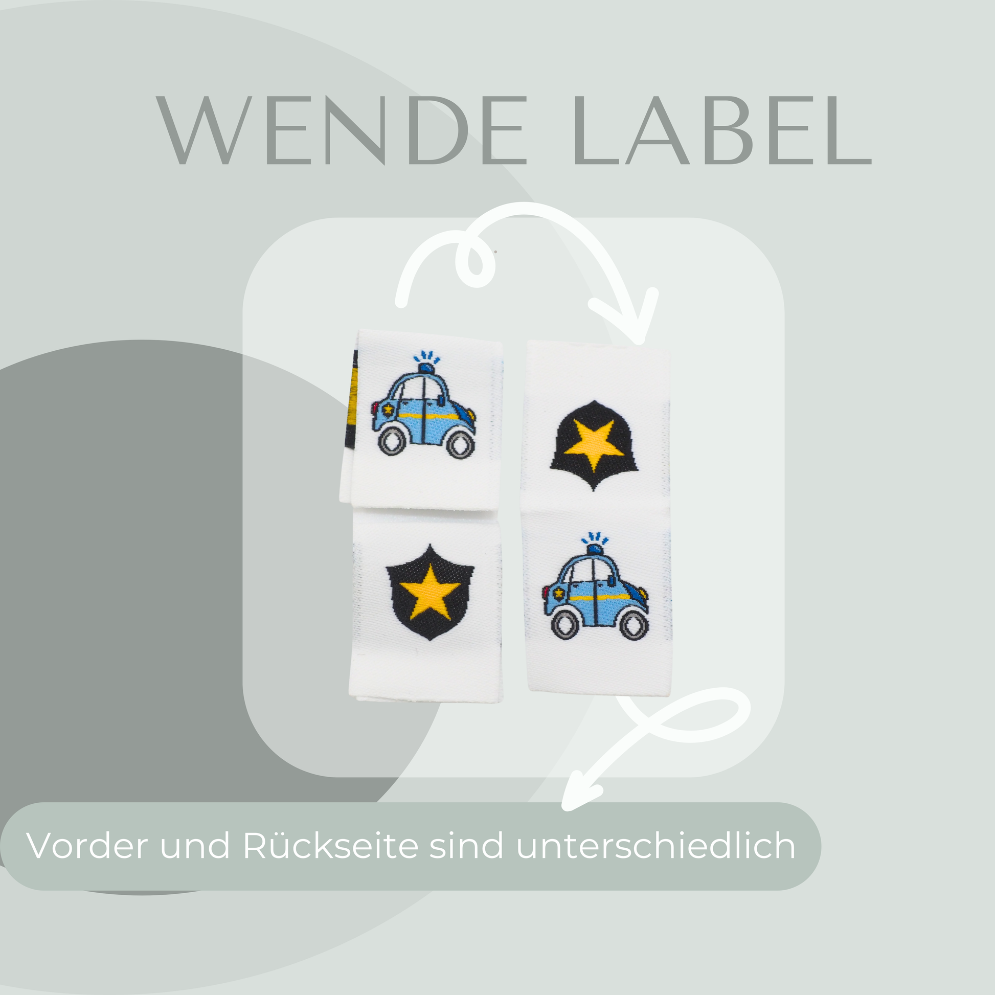 Polizeiabzeichen, Weblabel