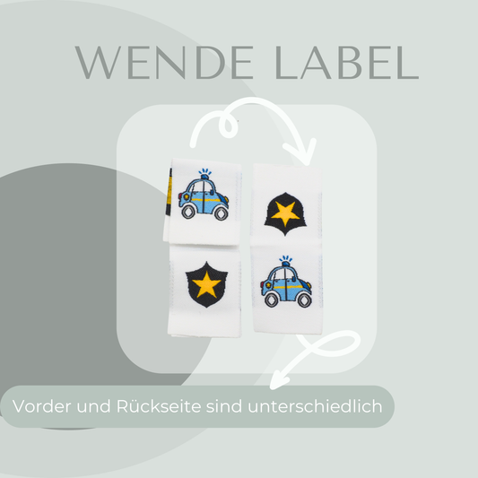 Polizeiabzeichen, Weblabel