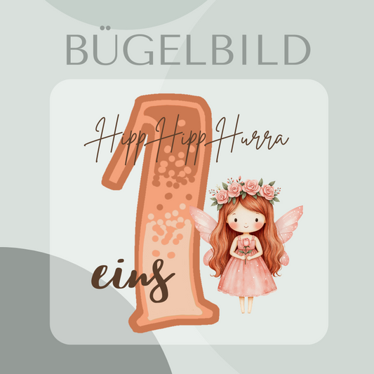 Geburtstags Bügelbild 