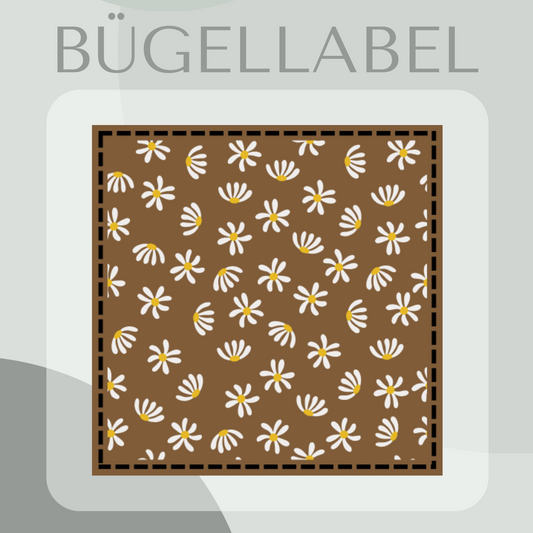 Bügelbild Blumen
