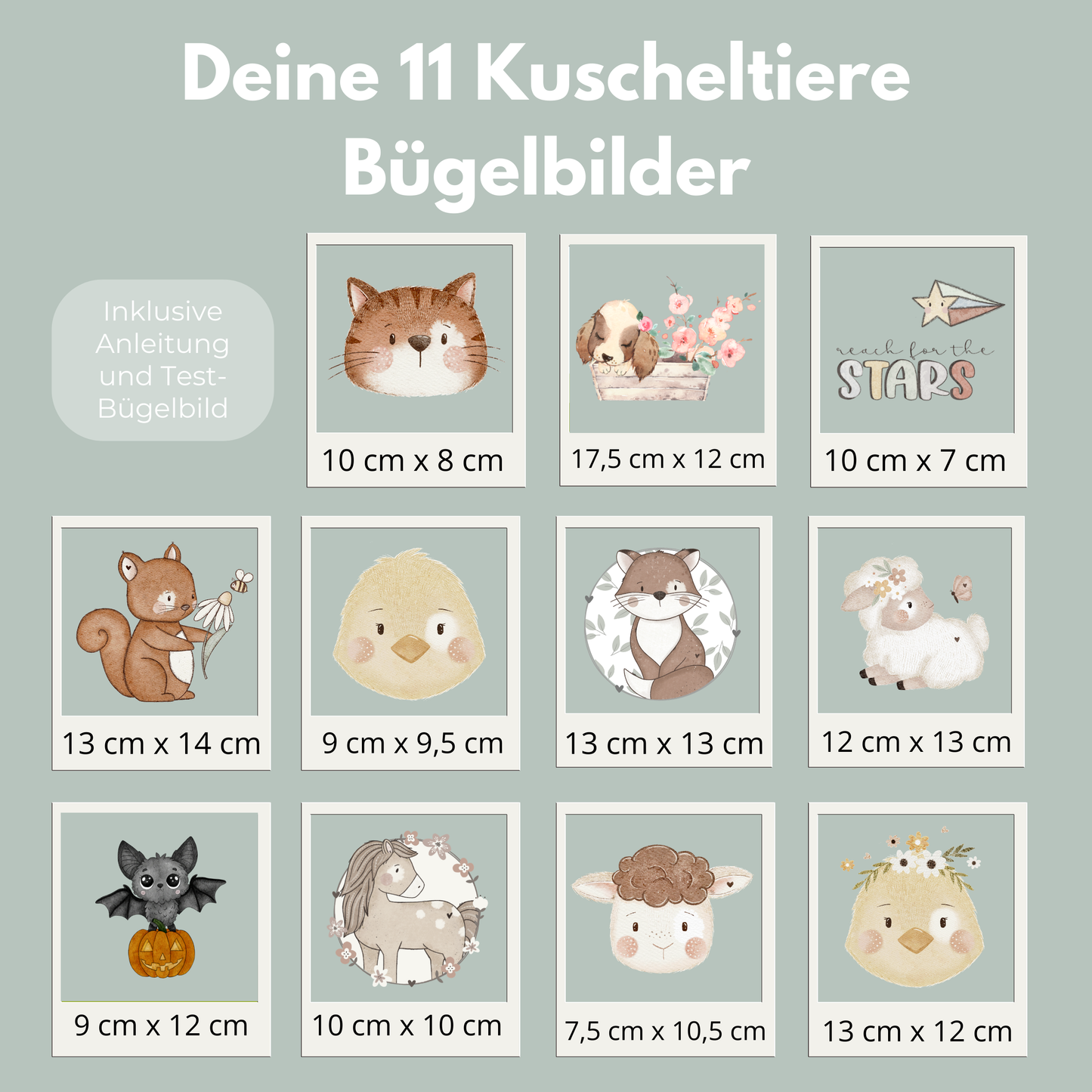 Bauernhof SALE Bundle Bügelbild Eigenproduktion