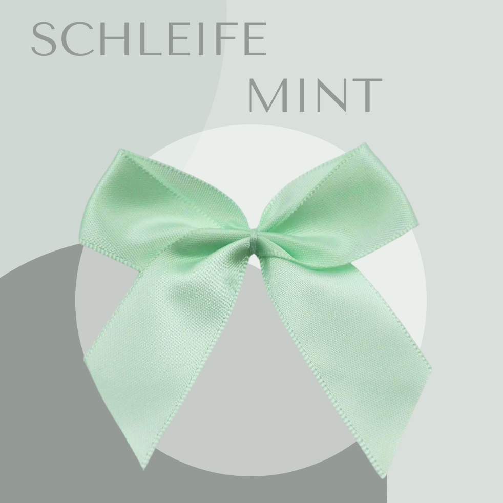 2 Schleifen Groß Mint
