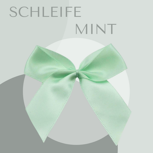 2 Schleifen Groß Mint