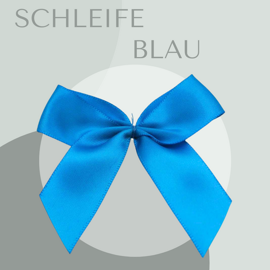 2 Schleifen Groß Blau