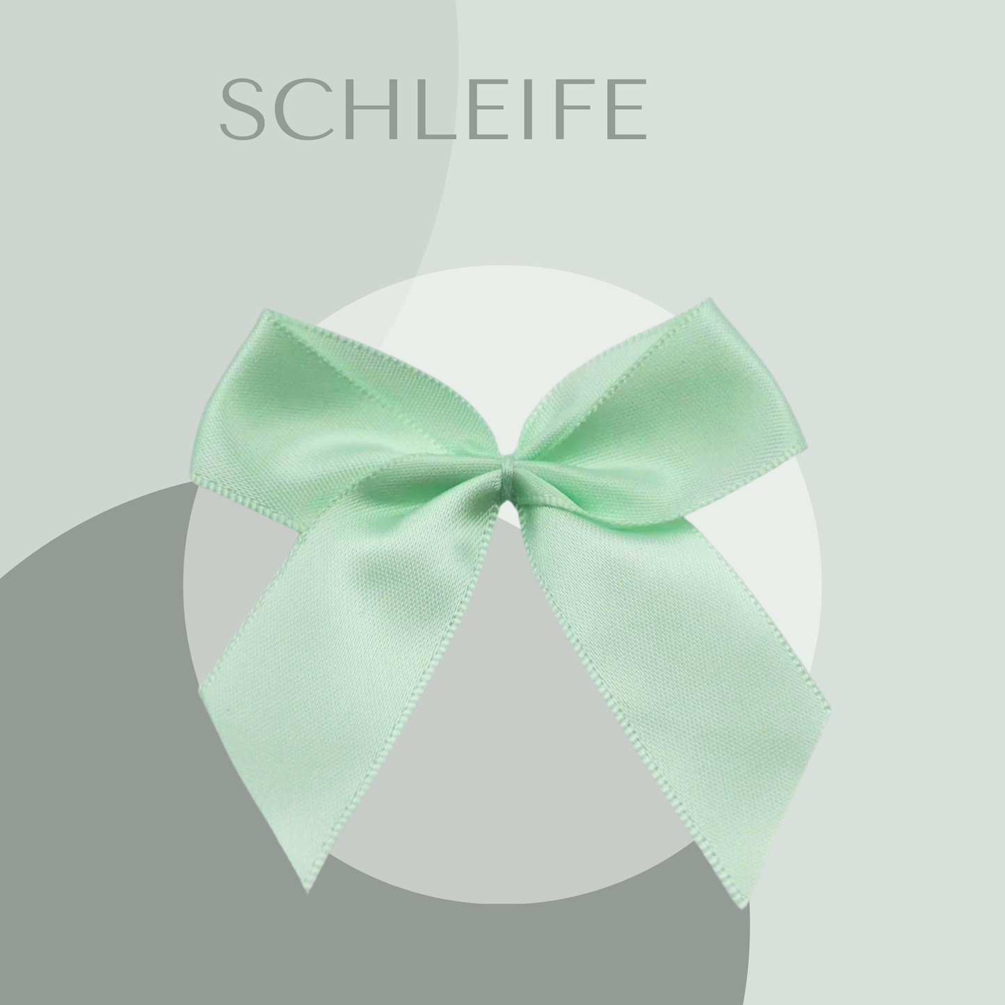 2 Schleifen Groß Mint