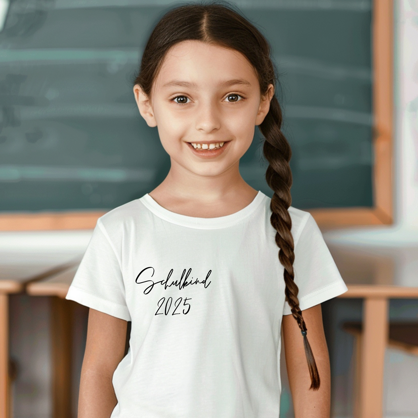 Schulkind 2025 Bügelbild Eigenproduktion