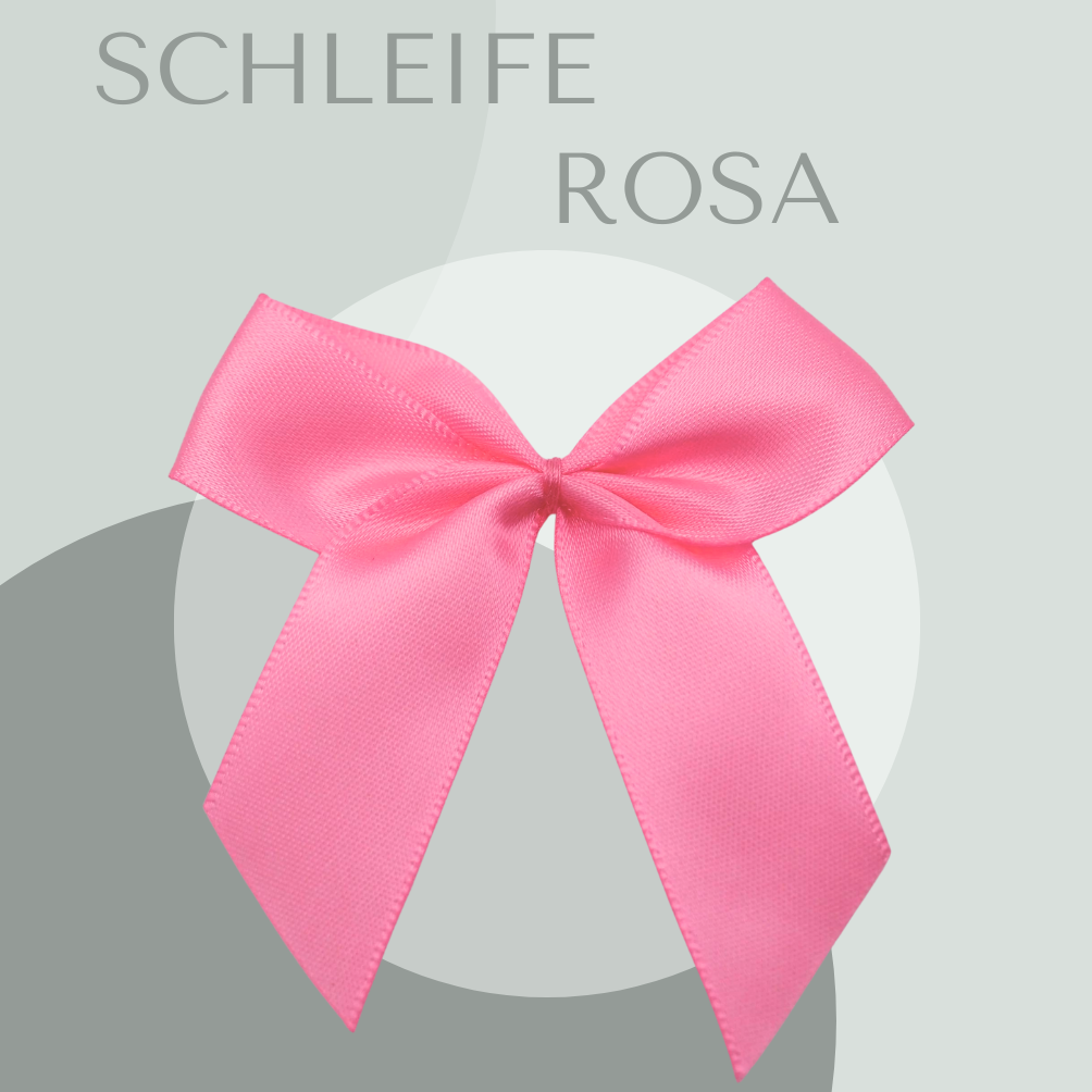 2 Schleifen Groß Rosa