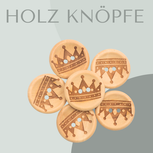 Krone, Holzknopf