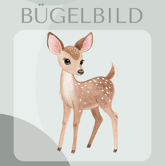 Bügelbild Reh