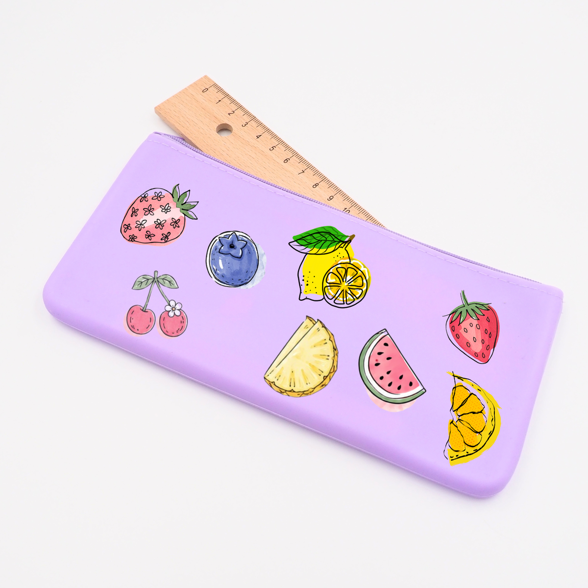 Obst Rub-On Sticker Set