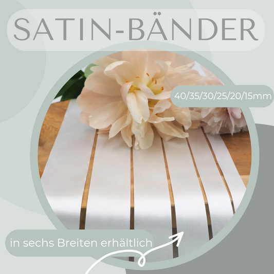 Personalisierte Satin-Band Eigenproduktion