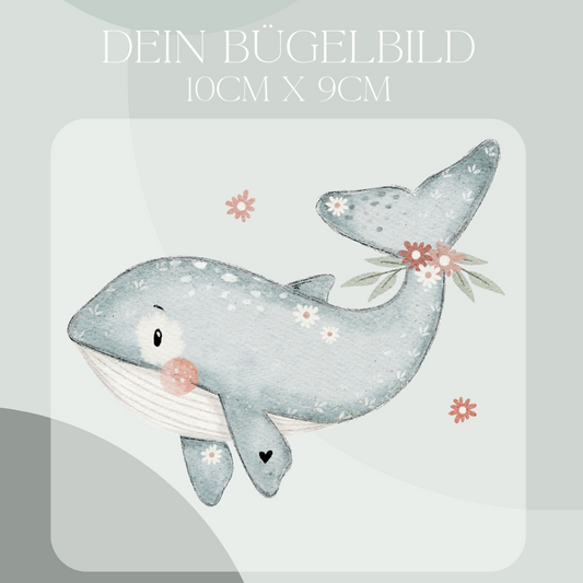 Wal foral Bügelbild