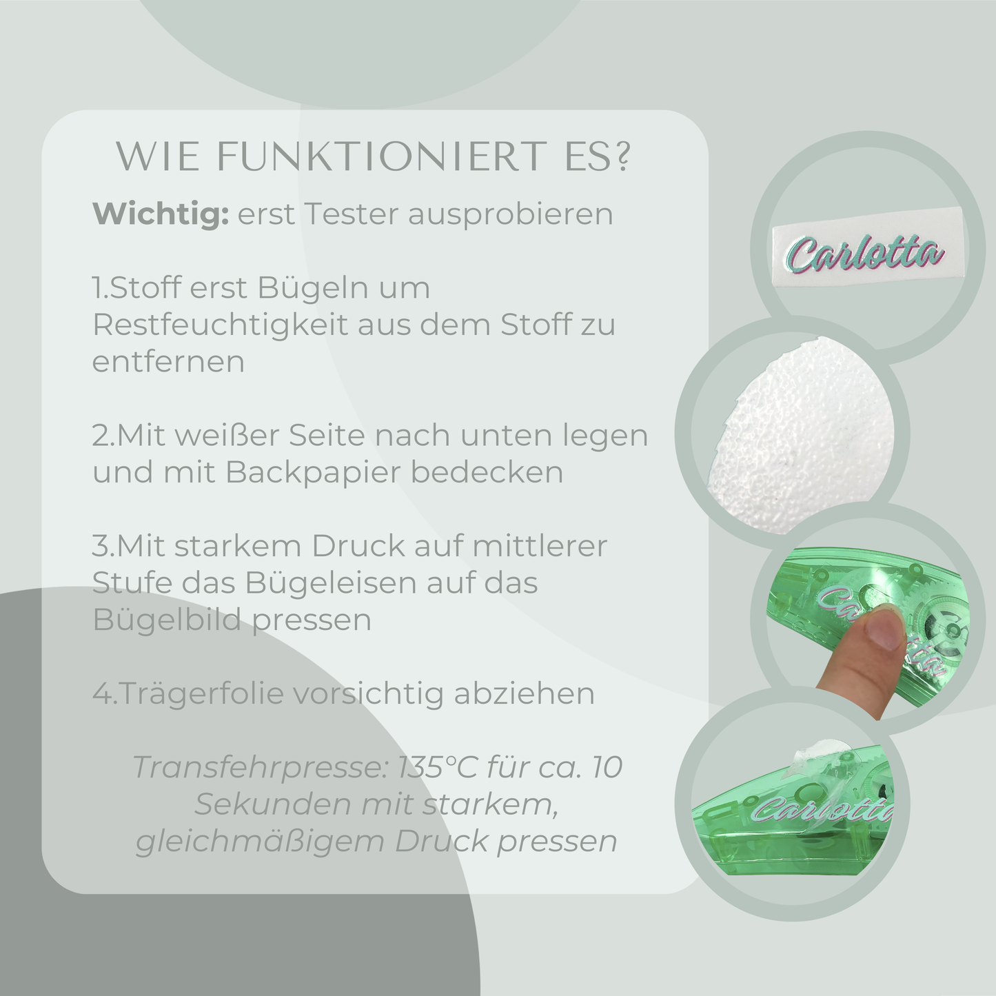 Baustelle Rub-On Sticker Set personalisierbar