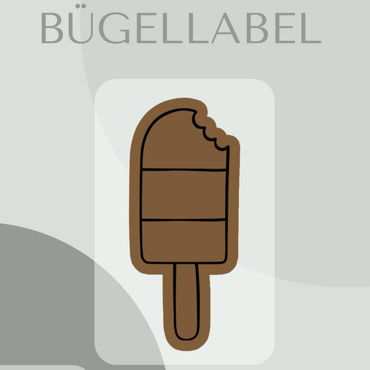 Bügellabel Eis am Stiehl