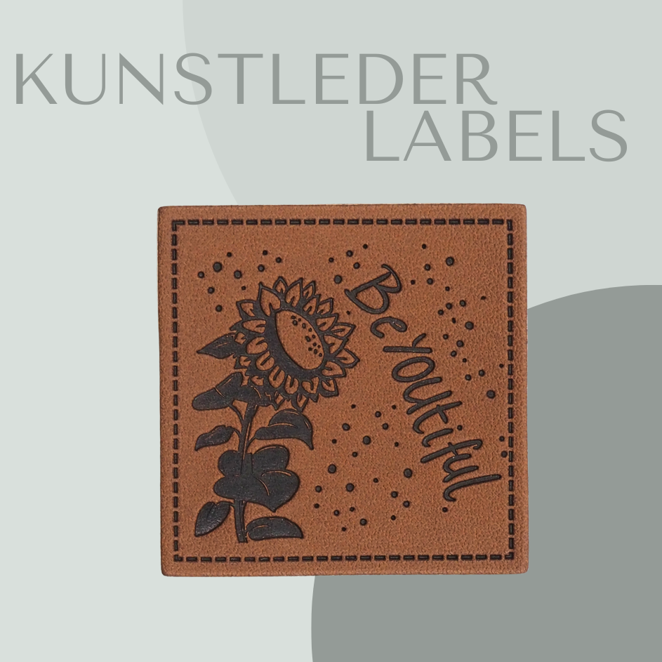 BeYoutiful - Kunstlederlabel Kunstleder Label Eigenproduktion