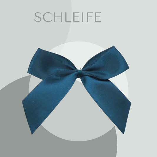 2 Schleifen Groß Teal
