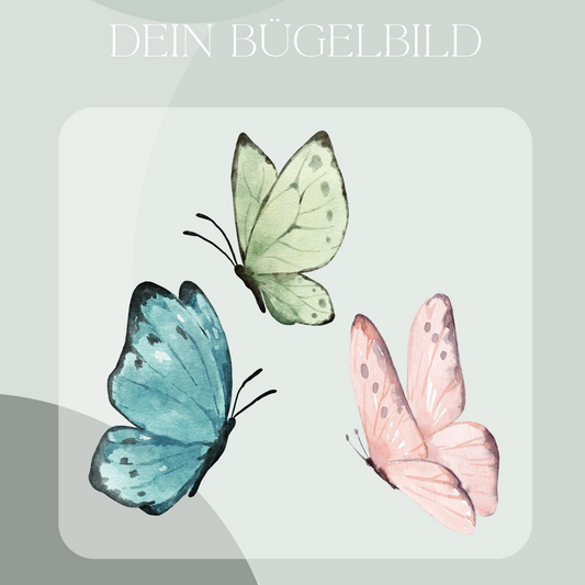 Schmetterling - Bügelbild Eigenproduktion