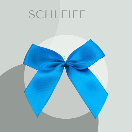 2 Schleifen Groß Blau