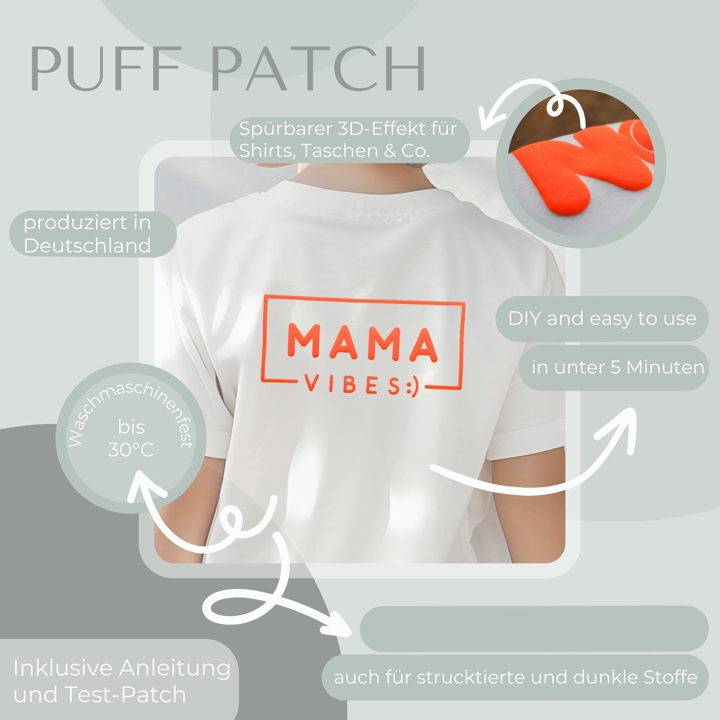 Mama Vibes - Puff Patch