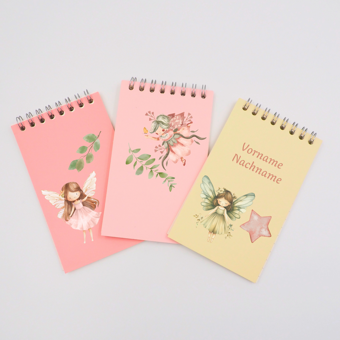 Fee Rub-On Sticker Set personalisierbar