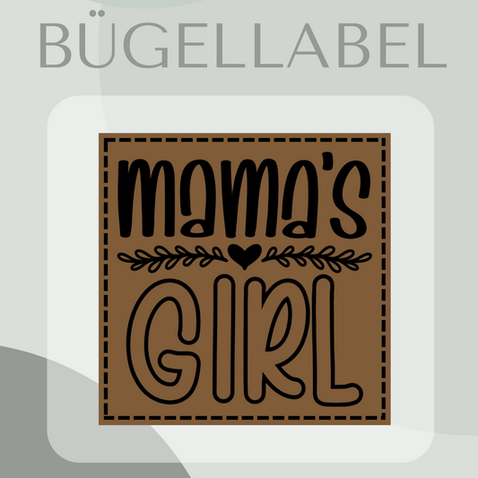 Bügellabel Mamas Girl