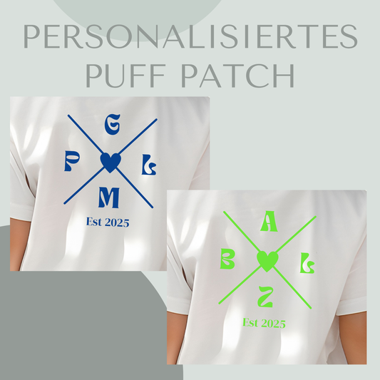 Personalisiertes Puff Patch