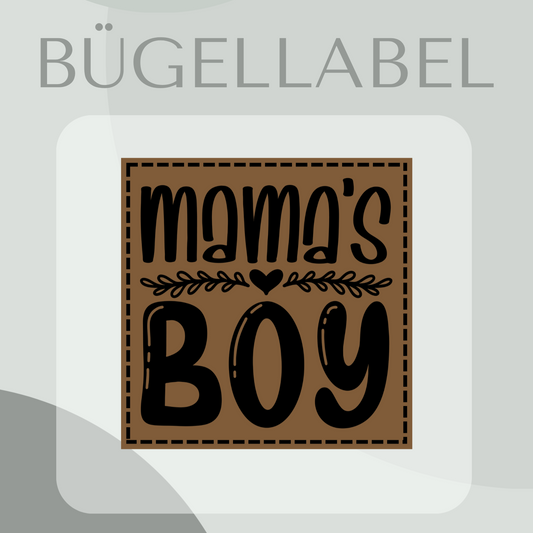 Bügellabel Mamas Boy