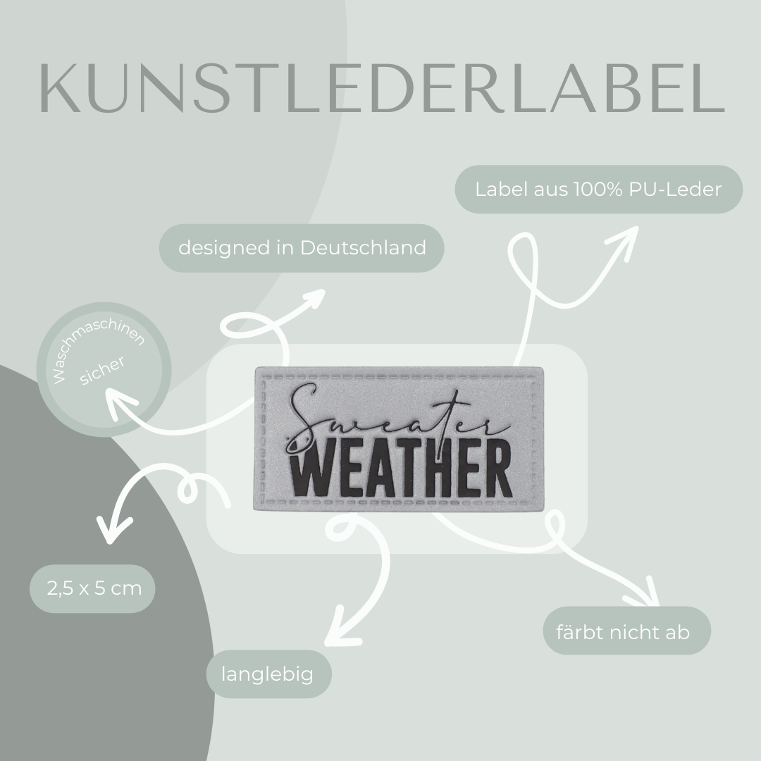 Sweater Weather Reflektor Label