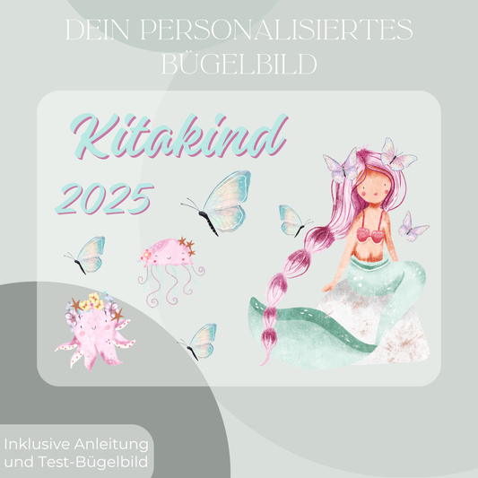 Bügelbild-Set Kitakind 2025 Meerjungfrau II