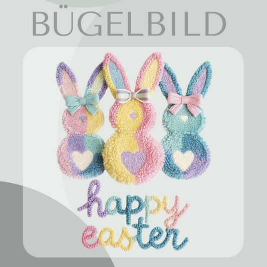 Bügelbild Happy Easter III