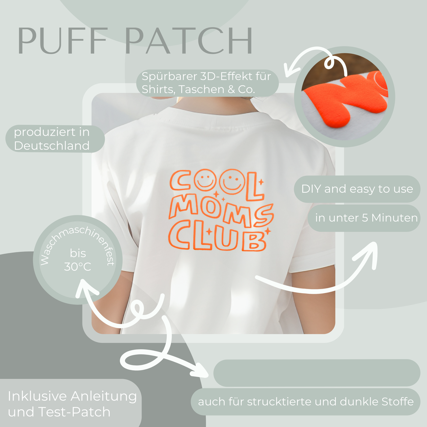 Cool Moms Club - Puff Patch