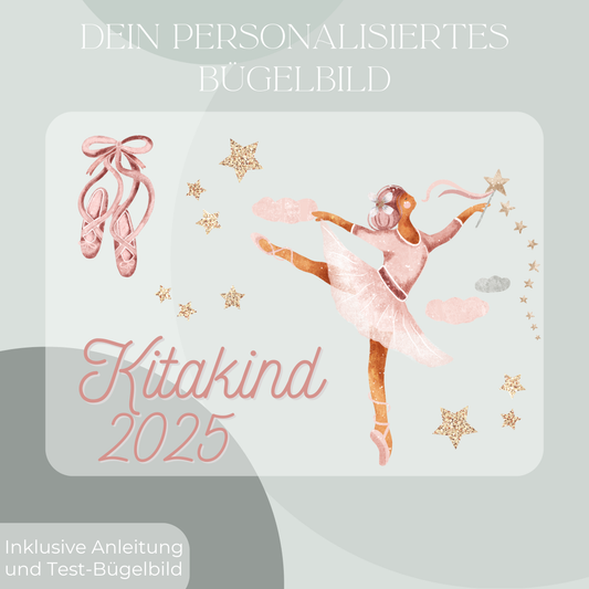 Bügelbild-Set Kitakind 2025 Ballerina
