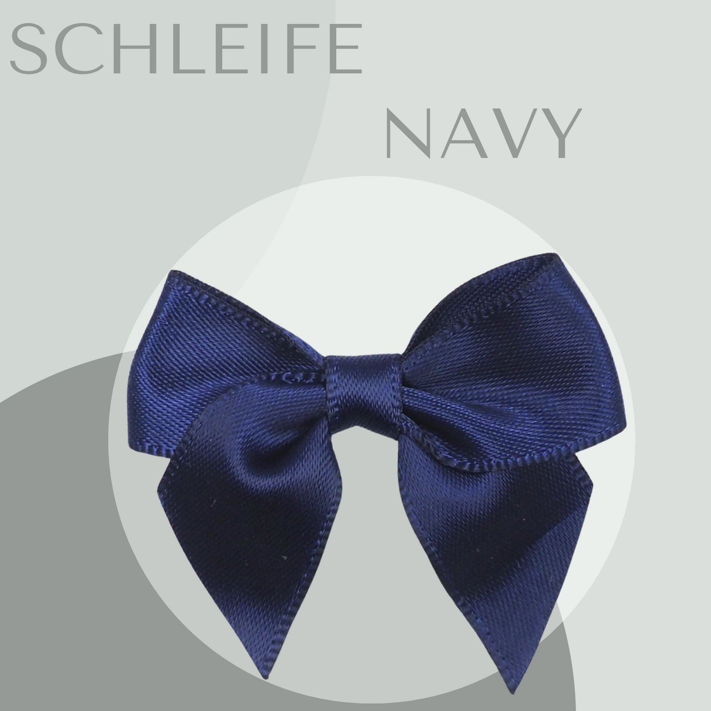 2 Schleifen Midi Navy