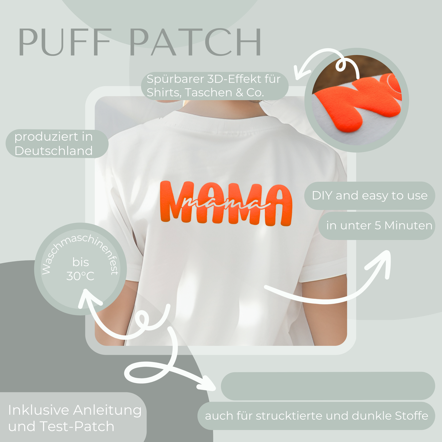 Mama - Puff Patch