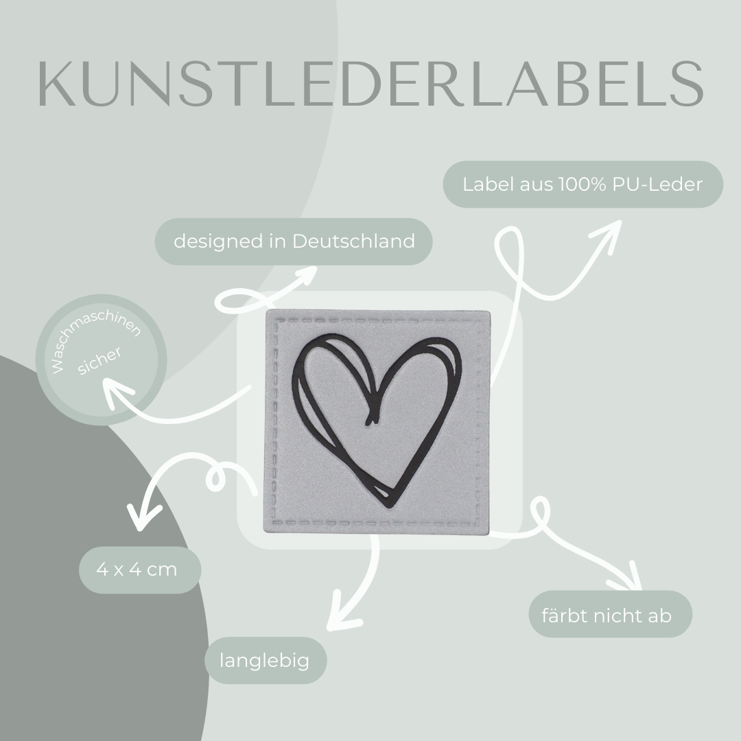 Herz Reflektor Label