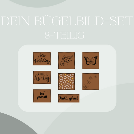 Frühling-Label Set II Eigenproduktion
