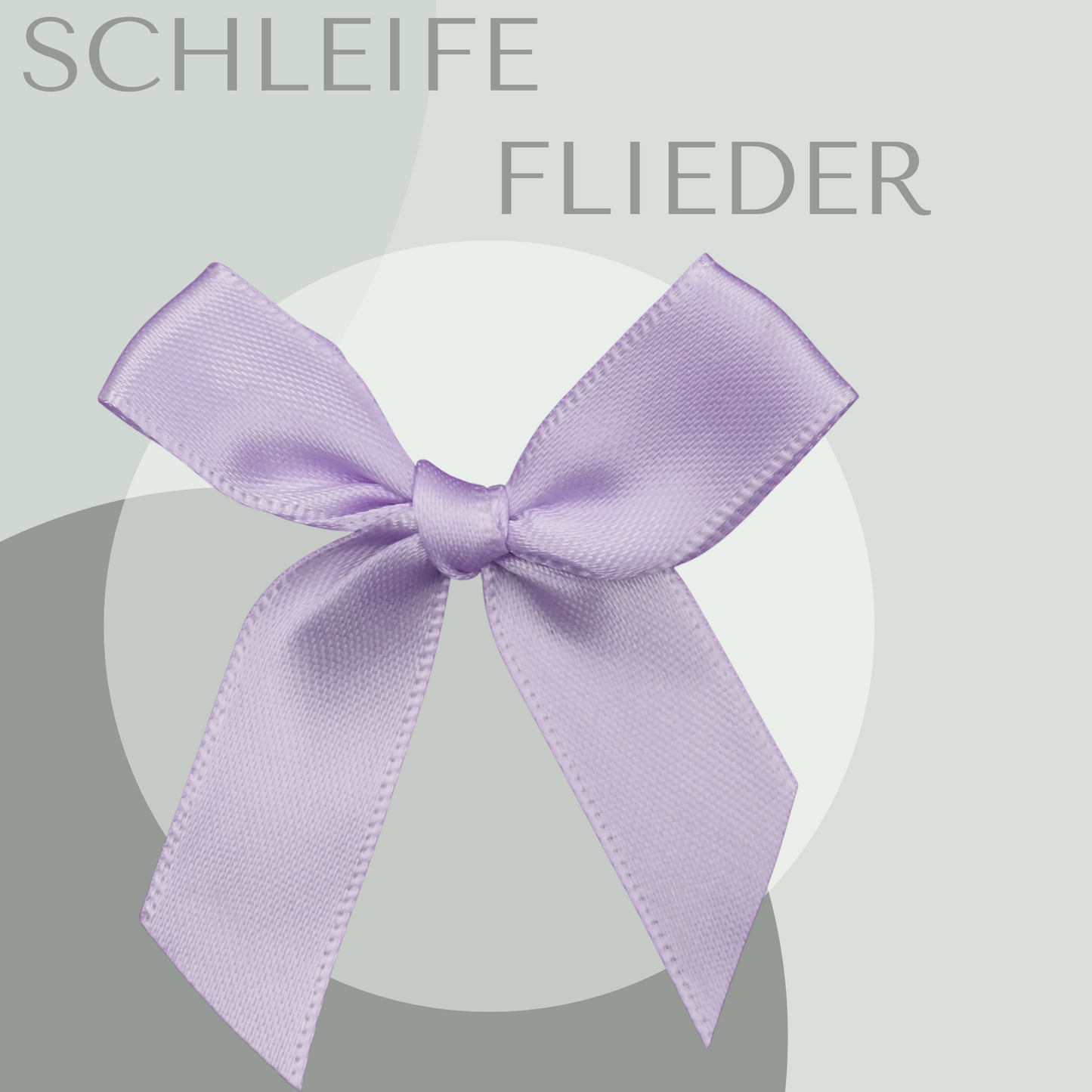 5 Schleifen Groß Flieder