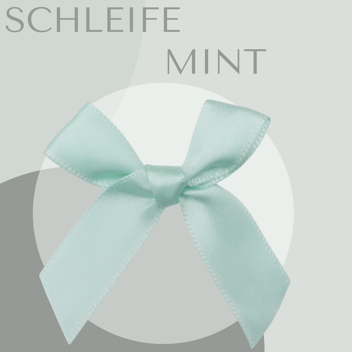 5 Schleifen Groß Mint