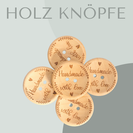 Handmade with Love, Holzknopf 